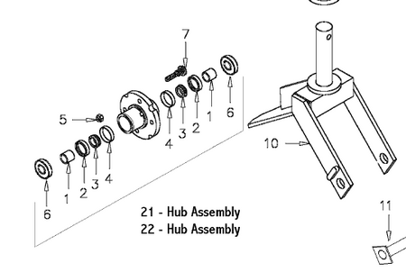 Tail wheel assembly