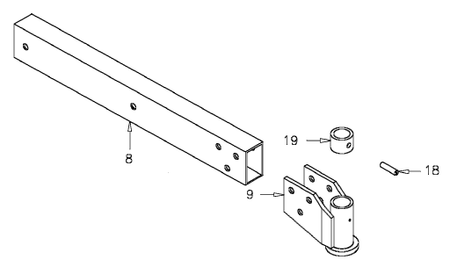 Tail wheel support