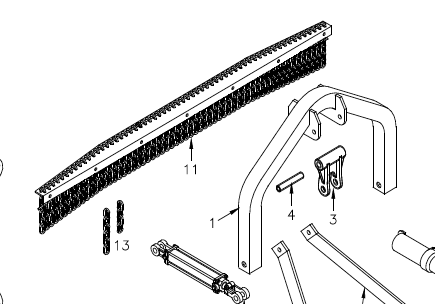 SAFETY CHAIN CURTAIN, TREE CUTTER