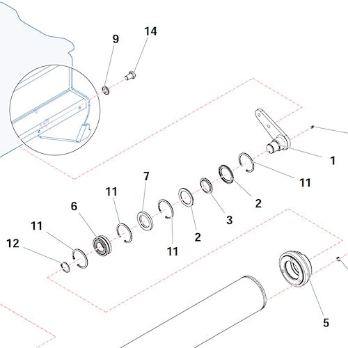 Roller bearing assembly