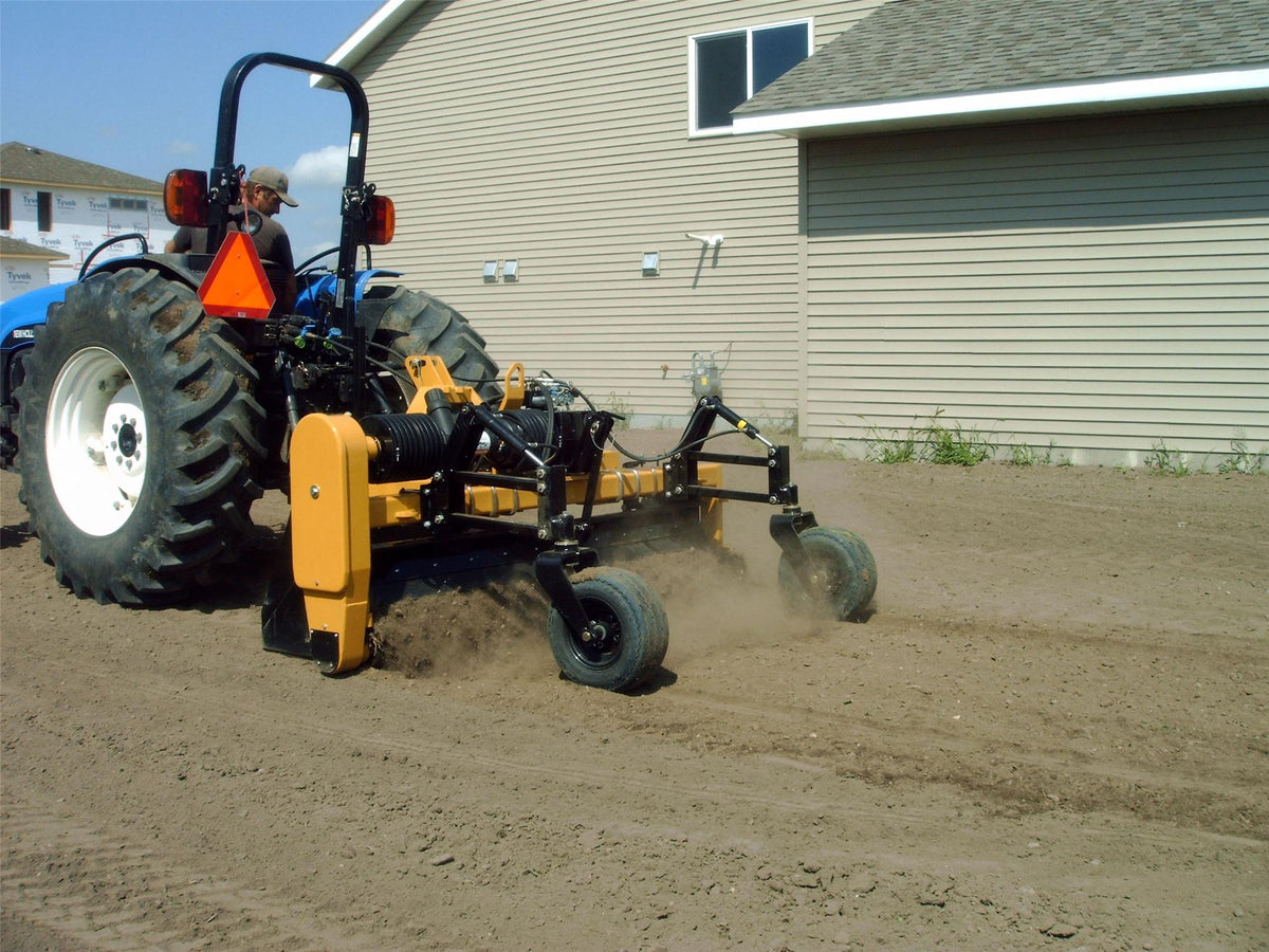 harley 7' power rake