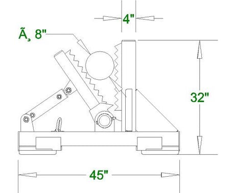 Tree Puller Dimensions