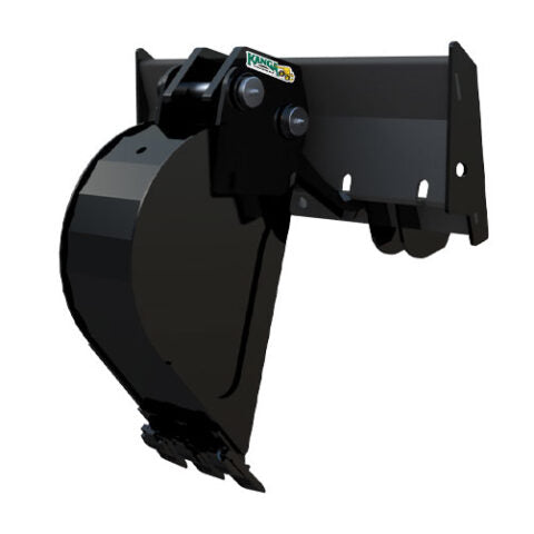 KANGA HOE BUCKET-6" WIDE-2 TIGER TEETH