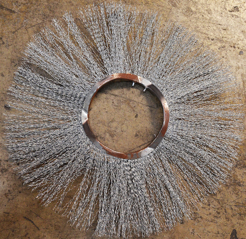 Wire brush section