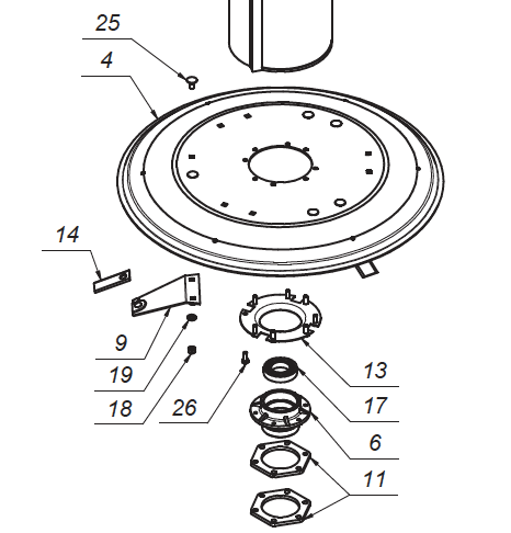 BLADE, DRUM  MOWER