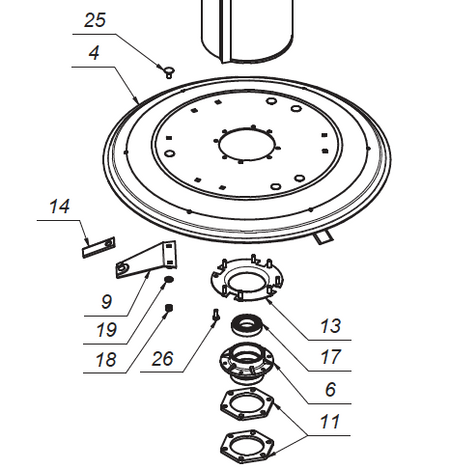 BLADE, DRUM  MOWER