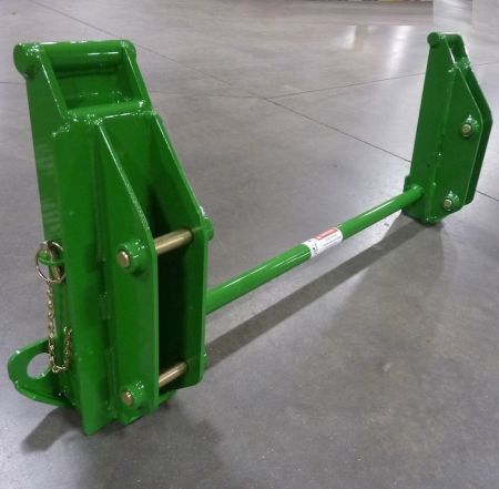 ADAPTER, DEERE 80, 440 LOADER TO 300, 400 ATTACHMENTS