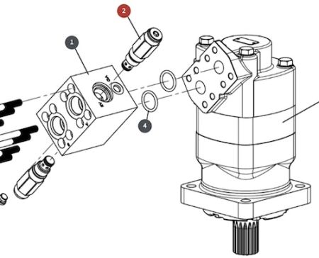 hydraulic motor assembly