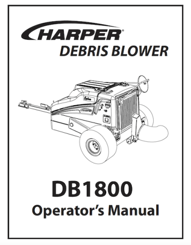 DB1800 Operator & Parts Manual