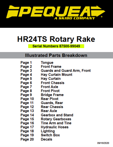 HR24TS Parts Manual (SN 87500+)