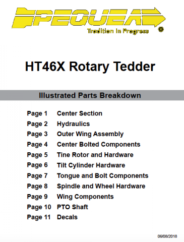 HT46X Parts Manual