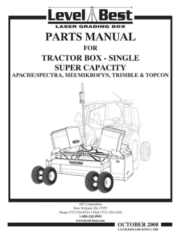 LBSE-Series Parts Manual (General) 2008-10