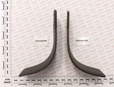 C-shaped blades, one pair