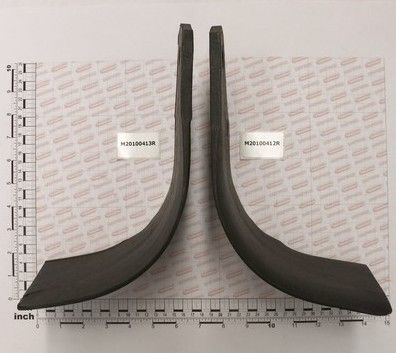 Blade pair, model G, C-shaped