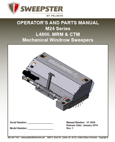 M24 Series, CTM, L4800 & MRM Manual 51-3000