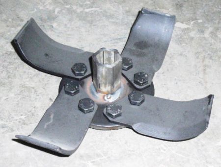 Rotor flange assembly