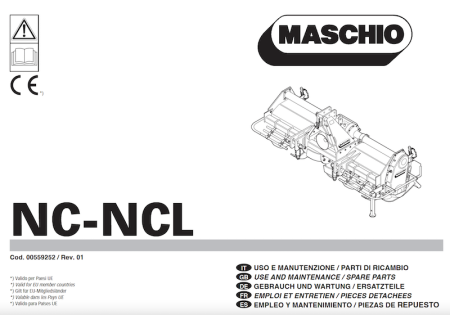 Model NC Parts Manual