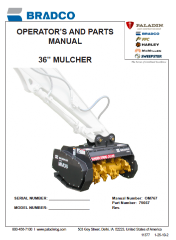 Magnum Mulcher MM36 Series I OM767