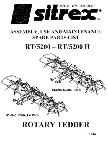 RT5200 Parts Manual Only 2006-09