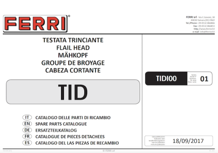 Ferri TID100 Cover