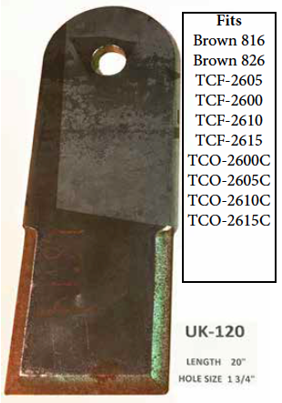 UK-120 Blade Spec