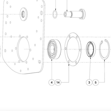 GASKET, AXLE, UL SIDE DRIVE