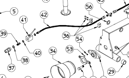 HOSE COLLAR, SR420, 610.515