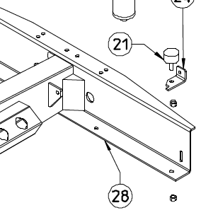 RUBBER PAD, SR420, 610.283