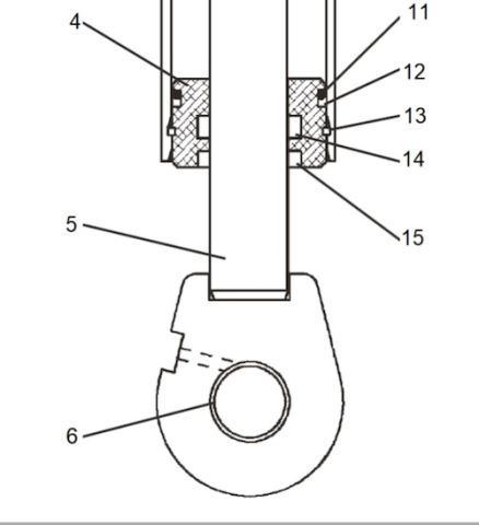 CYLINDER ROD WMT,BACKHOE (63107)