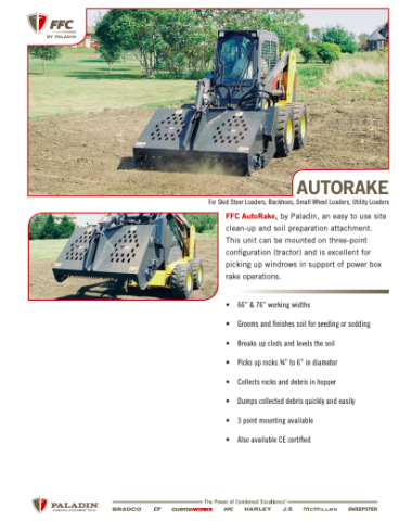 AutoRake Leaflet