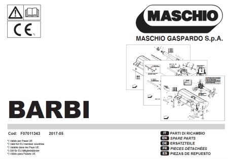 Barbi Parts Manual 2017-05 F07011343