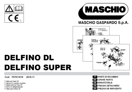 Delfino Parts Manual 2019-11 F07011019