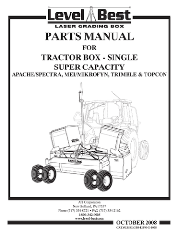 LBSE-Series Parts Manual (General) 2008-10