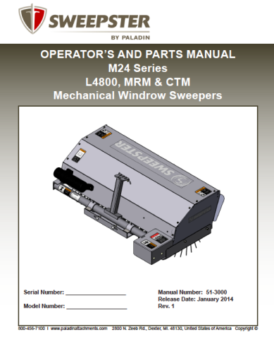 M24 Series, CTM, L4800 & MRM Manual 51-3000