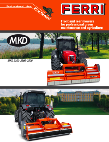 MKD Flail Mower Leaflet