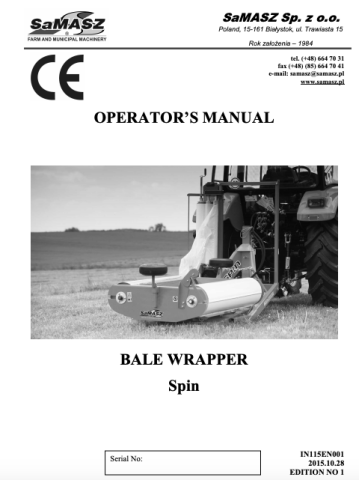 SaMASZ Spin Wrapper Operator Manual