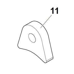 MOUNTING LUG, TID100 FLAIL HEAD