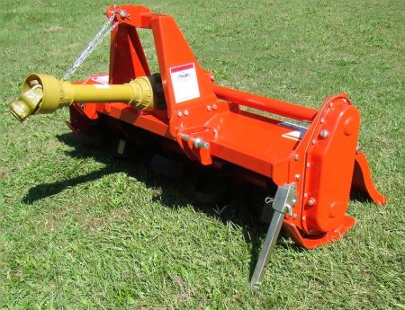 ROTARY TILLER, COMPACT TRACTOR, GEAR DRIVE, 48"