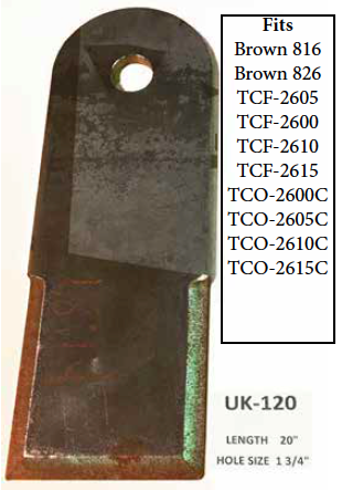 UK-120 Blade Spec
