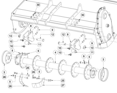Sundown rotor assembly parts breakdown